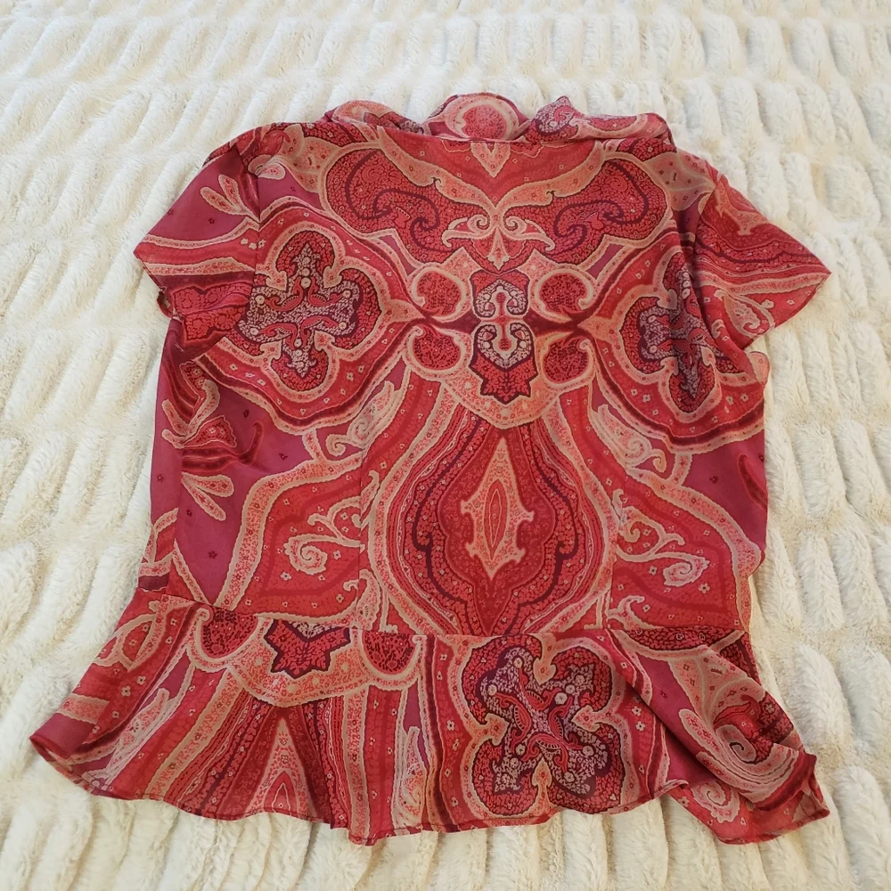 VICTORIA'S SECRET 2-piece Set Paisley gr8 for Valentines Day Size L - Picture 5 of 9